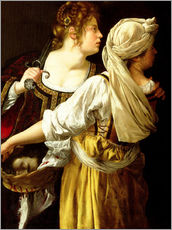 Wall sticker  Judith and her Servant - Artemisia Gentileschi