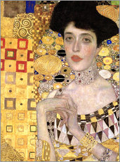 Wall sticker  Portrait of Adele Bloch-Bauer I (detail) - Gustav Klimt