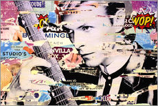Wall sticker  David Bowie - Michiel Folkers