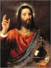 Gallery print  Christ Salvator - Tiziano Vecellio