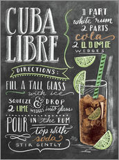 Wall sticker  Cuba Libre Recipe - Lily &amp; Val