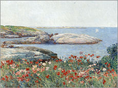 Wall sticker  Poppies, Isles of Shoals - Frederick Childe Hassam