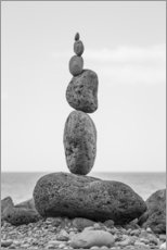 Gallery print  Stone tower on the beach - Gerhard Wild