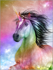 Gallery print  Unicorn - Be Authentic - Dolphins DreamDesign