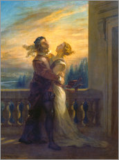Wall sticker  Romeo and Juliet - Eugene Delacroix