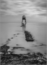 Foam board print  Dovercourt Lighthouse in Essex - Simon J. Turnbull