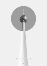 Poster Berlin - The TV Tower