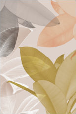 Poster Delicate leaves I