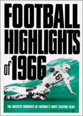 Gallery print  Football Highlights 1966 - Advertising Collection