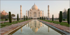 Poster Taj Mahal in Agra
