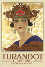 Canvas print  Turandot (Italian) - Leopoldo Metlicovitz