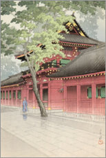 Wall sticker  After the Rain at the Sanno Shrine - Kawase Hasui