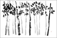 Poster Bamboos forest