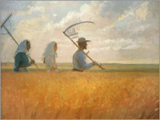 Poster  Harvest time - Anna Ancher