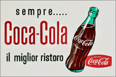 Poster Coca Cola advertising