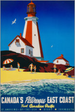 Poster  Canada's East Coast (English) - Travel Collection