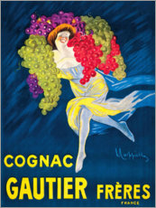 Acrylic print  Cognac Gautier freres (french) - Leonetto Cappiello