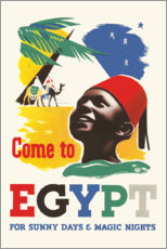 Poster Come to Egypt