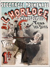 Poster  Promenade de l'Horloge (French) - Jules Chéret