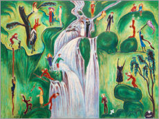 Canvas print  The Waterfall - Nils von Dardel