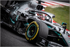 Poster Lewis Hamilton, Japanese GP, 2019