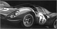 Aluminium print  Vintage Racing II - Ethan Harper