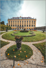 Poster Schönbrunn Palace in Vienna