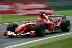 Poster Michael Schumacher, Ferrari F2004, F1 Italian GP 2004