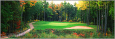 Canvas print  New England Golf Course