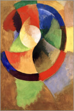 Gallery print  Circular shapes, sun 2 - Robert Delaunay