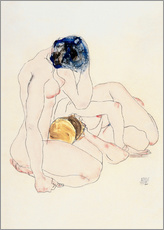 Gallery print  Two friends - Egon Schiele