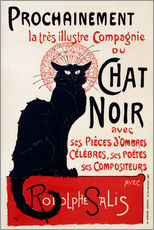 Gallery print  Chat noir - Théophile-Alexandre Steinlen