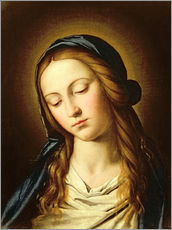 Wall sticker  Head of the Madonna - Il Sassoferrato