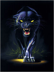 Wall sticker  Black panther - Chris Hiett