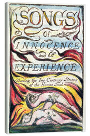 Canvas print  Songs of Innocence and of Experience - William Blake