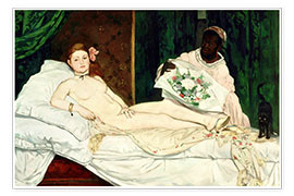 Poster  Olympia - Édouard Manet