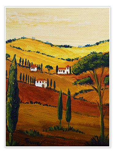 Poster Tuscany Mini