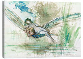Canvas print  Dragonfly - Gustave Moreau