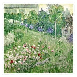 Poster  Daubigny's garden - Vincent van Gogh