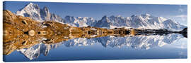 Canvas print  Lac de Chésery, Mont Blanc, Alps - Tobias Richter