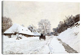 Canvas print  The Cart, Honfleur - Claude Monet