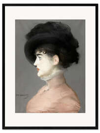 Framed art print  Irma Brunner - Édouard Manet