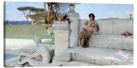 Canvas print  The Voice of Spring. - Lawrence Alma-Tadema