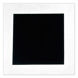 Poster  Black square - Kasimir Sewerinowitsch  Malewitsch