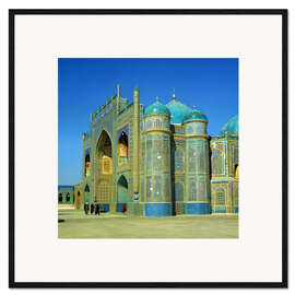 Framed art print  Ali mausoleum in Masar-e-Sharif - Ric Ergenbright