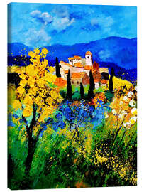Canvas print  Village in Provence - Pol Ledent