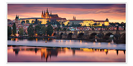 Poster  Prague Vista - Michael Breitung