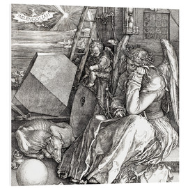 Foam board print  Melancholia - Albrecht Dürer