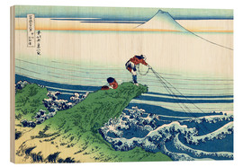 Wood print  Kajikazawa in Kai Province - Katsushika Hokusai