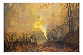 Poster  Midsummer Night, or 'Iris', 1876 - John Atkinson Grimshaw
